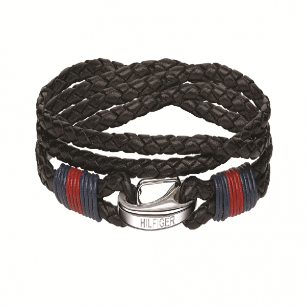 Tommy Hilfiger- Bangle Men Casual Black Tommy Hilfiger- Bangle Men Casual Black